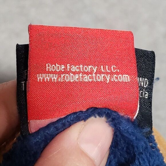 Harry Potter Fantastic Beasts Bath Robe Newt Scamander‎ OS Blue Robe Factory - Picture 9 of 11